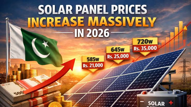 Solar Panel Price in Pakistan 2026